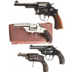 Four Double Action Revolvers