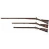 Image 2 : Two Percussion Hammer Shotguns and One Rifle