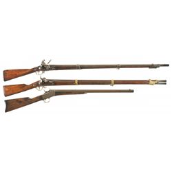 Three Antique Longarms