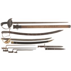 Three Swords and Five Bayonets