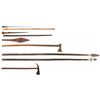 Image 1 : Grouping of Melee and Ceremonial Weapons