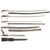 Image 1 : Four Swords, Mostly German, and a German Made Argentine Contract Brush Knife