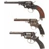 Image 2 : Three Antique European Revolvers