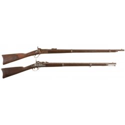 Two Antique Breech loading Rifles