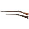Image 2 : Two U.S. Percussion Breech loading Longarms