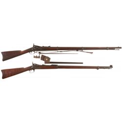 Two U.S. Trapdoor Rifles