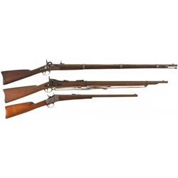 Three Antique Rifles