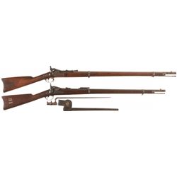 Two U.S. Trapdoor Rifles