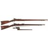 Image 1 : Two U.S. Trapdoor Rifles