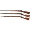 Image 2 : Three Antique Breech Loading Rifles