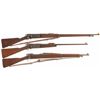 Image 1 : Three U.S. Bolt Action Rifles