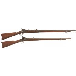 Two U.S. Springfield Trapdoor Rifles