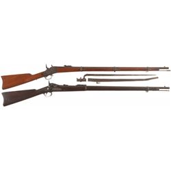 Two American Single Shot Rifles