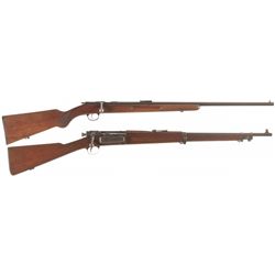 Two Bolt Action Rifles