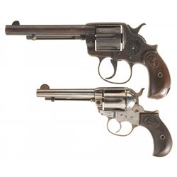 Collector's Lot of Two Colt Double Action Revolver