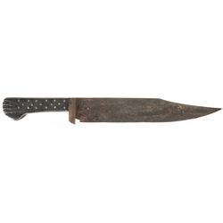 J. Russell Green River Works Marked Bowie Knife