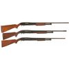 Image 1 : Collector's Lot of Three Winchester Slide Action Shotguns