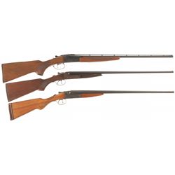 Collector's Lot of Three 410 Gauge Side by Side Shotguns