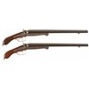 Image 1 : Two Husqvarna "Lupara" Pattern Double Barrel Shotguns