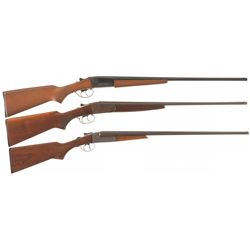 Collector's Lot of Three 410 Gauge Side by Side Shotguns