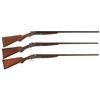 Image 1 : Three American Side by Side Shotguns