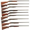 Image 1 : Nine Single Barrel Hammer Shotguns