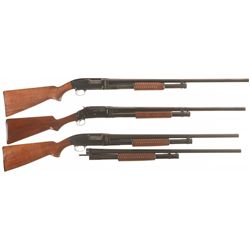 Three Winchester Slide Action Shotguns