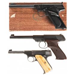 Three Sporting Target Semi-Automatic Pistols