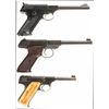 Image 2 : Three Sporting Target Semi-Automatic Pistols