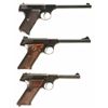 Image 2 : Collector's Lot of Three Colt Woodsman Semi-Automatic Pistols