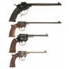 Image 2 : Three Revolvers and One Target Pistol