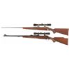 Image 2 : Two Scoped Winchester Bolt Action Rifles