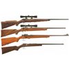 Image 1 : Four Bolt Action Long Guns