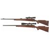 Image 2 : Two Remington Model 700 Bolt Action Rifles with Scopes