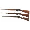 Image 2 : Collectors Lot of Three Winchester Semi-Automatic Rifles