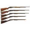 Image 1 : Five Slide Action Rifles
