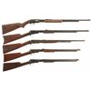 Image 1 : Five Slide Action Rifles