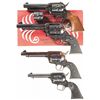 Image 1 : Four Single Action Revolvers