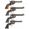 Image 2 : Four Single Action Revolvers