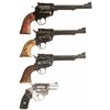 Image 2 : Four Ruger Revolvers