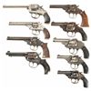 Image 1 : Nine Double Action Revolvers