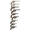 Image 2 : Nine Double Action Revolvers