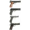 Image 2 : Four Semi-Automatic Pistols with Cases