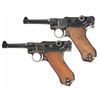 Image 1 : Collector's Lot of Two Luger Semi-Automatic Pistols