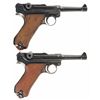 Image 2 : Collector's Lot of Two Luger Semi-Automatic Pistols