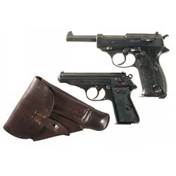 Two German Semi-Automatic Pistols