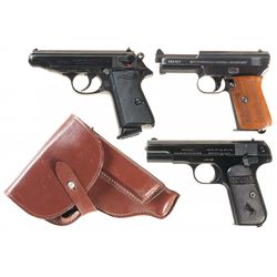 Three Semi-Automatic Pistols