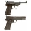 Image 2 : Collector's Lot of Two Nazi Proofed Semi-Automatic Pistols