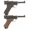 Image 2 : Collector's Lot of Two DWM Luger Semi-Automatic Pistols