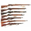 Image 1 : Five Military Bolt Action Rifles and Two Carbines